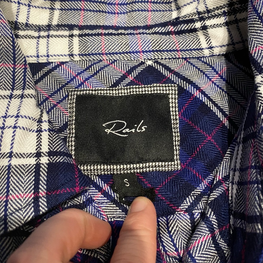Rails Flannel Button Up - image 3